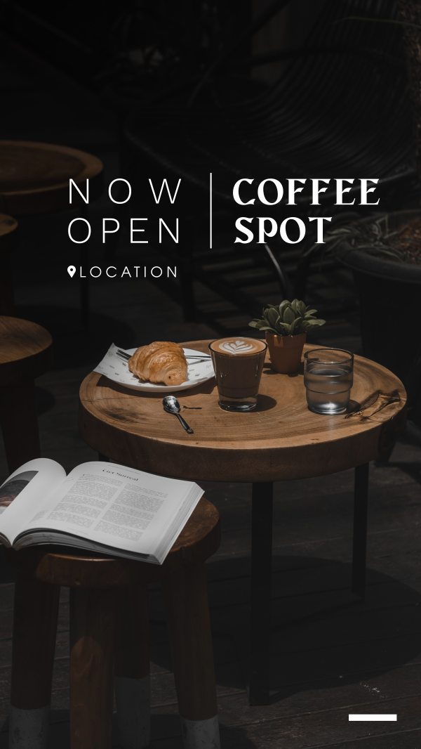 Coffee Spot Instagram Story Design Image Preview