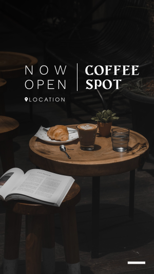 Coffee Spot Instagram story