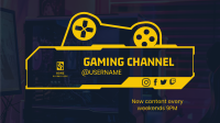 Console Games Streamer Zoom Background Image Preview