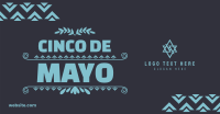 Cinco De Mayo Triangles Facebook ad Image Preview