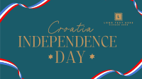 Croatia's Day To Be Free Animation Design