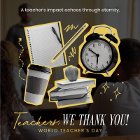 Professor Teacher's Day Instagram post | BrandCrowd Instagram post Maker