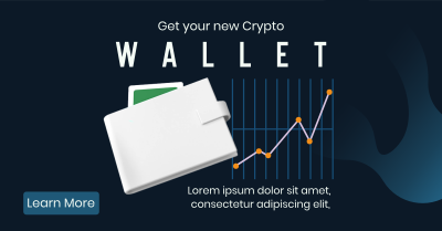 Get Crypto Wallet  Facebook ad Image Preview