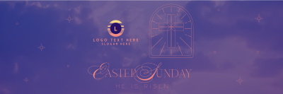 Holy Easter Twitter header (cover) Image Preview