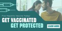 Simple Hepatitis Vaccine Awareness Twitter Post Image Preview