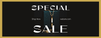 Jewelry Editorial Sale Facebook cover Image Preview