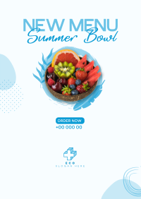 Summer Bowl Flyer Design