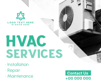 Fine HVAC Services Facebook Post Design