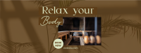 Relaxing Body Massage Facebook cover Image Preview