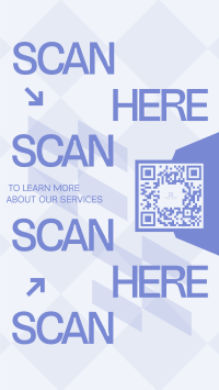 Modern Corporate QR Code TikTok Video Image Preview