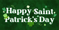 Saint Patricks Greetings Facebook Ad Design