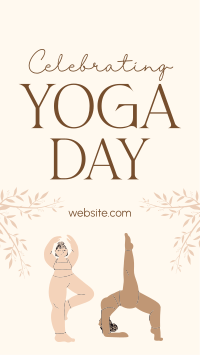Zen Yoga Greeting Instagram Story Design