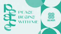 Day of United Nations Peacekeepers Modern Typography Facebook Event Cover Design