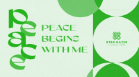 Day of United Nations Peacekeepers Modern Typography Facebook Event Cover Image Preview