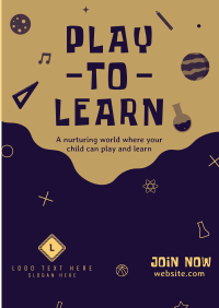 Explore and Learn Poster Design