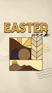 Holy Easter Week Instagram reel Image Preview