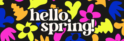 Spring Cutouts Twitter header (cover) Image Preview