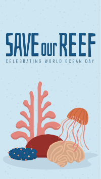 Save Our Reef Instagram story Image Preview