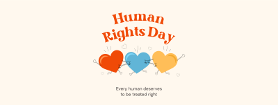 Human Rights Day Facebook cover Image Preview