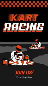 Go Kart Racing Instagram Story Design