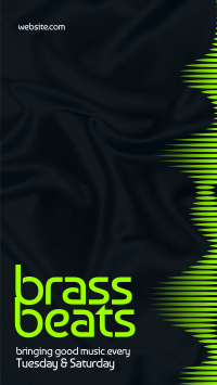 Brass Beats Facebook Story Design