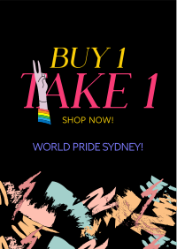 World Pride Sydney Promo Flyer Design