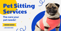 Puppy Sitting Service Facebook ad Image Preview