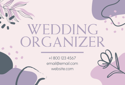 Abstract Wedding Organizer Pinterest board cover Image Preview