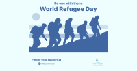 Refugee March Facebook ad Image Preview