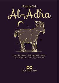 Eid Al Adha Goat Flyer Image Preview