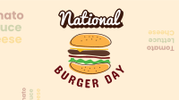 Classic Burger Facebook Event Cover Design
