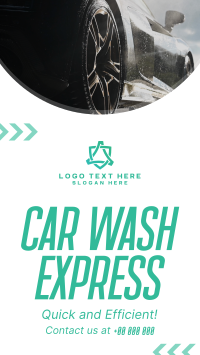 Car Wash Express Instagram reel Image Preview