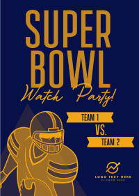 Super Bowl Night Live Flyer Image Preview