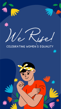 Celebrating Women's Equality  Instagram reel Image Preview