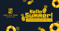 Hello Summer Facebook Ad Design