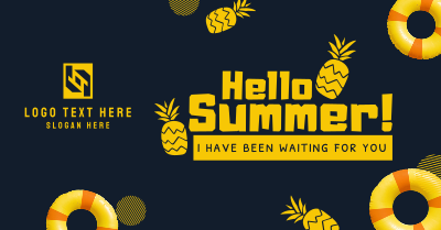 Hello Summer Facebook ad Image Preview