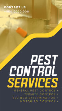 Straight Forward Pest Control Instagram Reel Design
