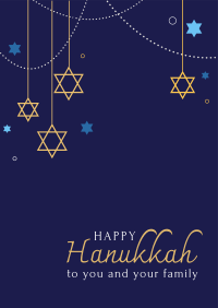 Beautiful Hanukkah Poster Image Preview