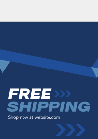 Limited Free Shipping Promo Flyer Image Preview