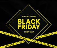 Black Friday Flash Sale Facebook post Image Preview