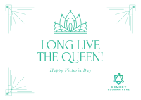 Long Live The Queen! Postcard Image Preview