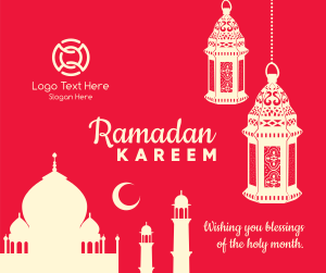 Ramadan Kareem Greetings Facebook post