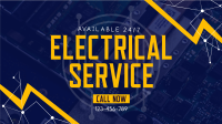 Quality Electrical Services Facebook Event Cover Design