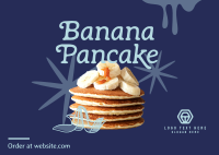 Order Banana Pancake Postcard Image Preview