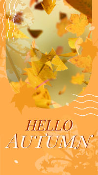 Autumn Greeting Instagram Reel Design