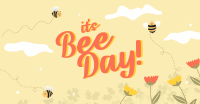 Happy Bee Day Garden Facebook ad Image Preview