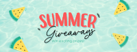 Refreshing Summer Giveaways Facebook Cover Design
