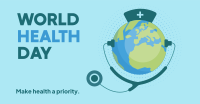 World Health Priority Day Facebook ad Image Preview