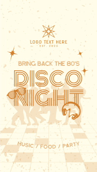 80s Disco Party TikTok video Image Preview