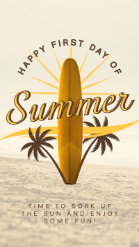 Vintage Summer Season Instagram story Image Preview
